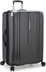 Traveler's Choice New London II Hardside Expandable Spinner Luggage， Gray， Checked-Large 29-Inch - Image 7